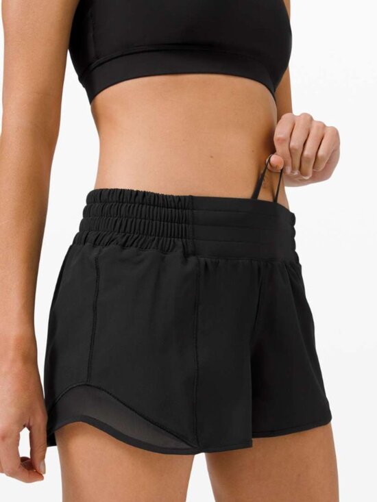 lululemon athletica Pants - Lululemon Hotty Hot Short *High-Rise 2.5" - Black